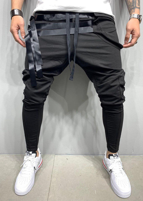 Брюки спортивные с шелковой лентой Изображение Брюки спортивные с шелковой лентой