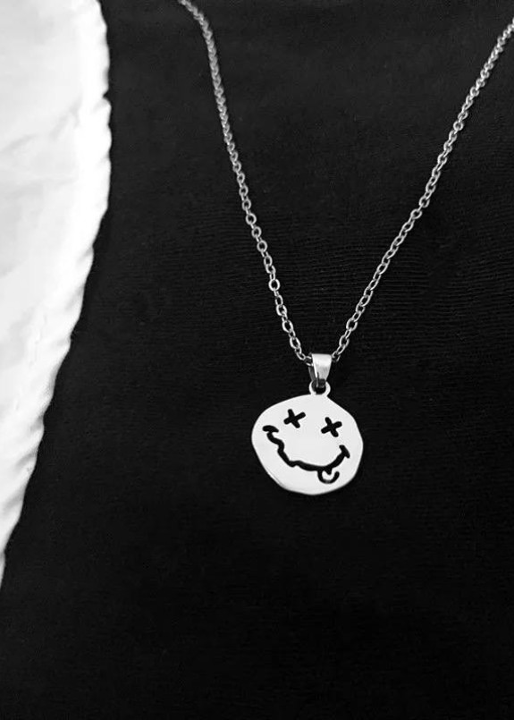 Ланцюжок на шию смайл хромований MFStore Изображение Ланцюжок на шию смайл хромований MFStore