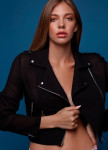 Изображение Куртка косуха жіноча з шифону