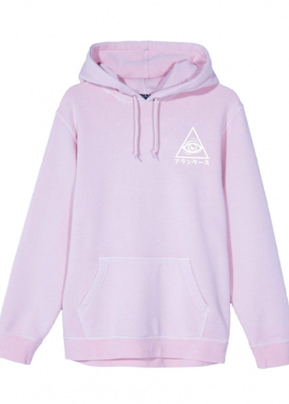 Худи Basic Logo Japan Pink Hood Изображение Худи Basic Logo Japan Pink Hood