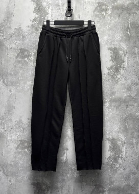 Штани дизайнерські прямі чорні MFStore Изображение Штани дизайнерські прямі чорні MFStore