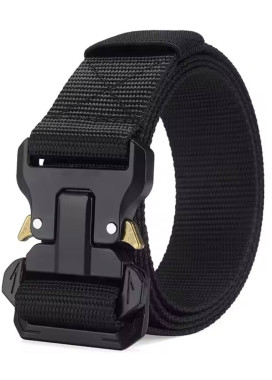 Ремінь з металевою застібкою чорний MFStore Изображение Ремінь з металевою застібкою чорний MFStore