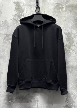 Худі оверсайз базове чоловіче чорне MFStore Изображение Худі оверсайз базове чоловіче чорне MFStore