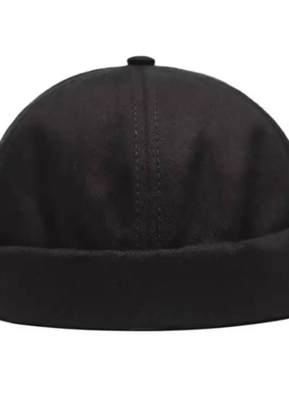 Кепка безкозирка чорного кольору MFStore Изображение Кепка безкозирка чорного кольору MFStore