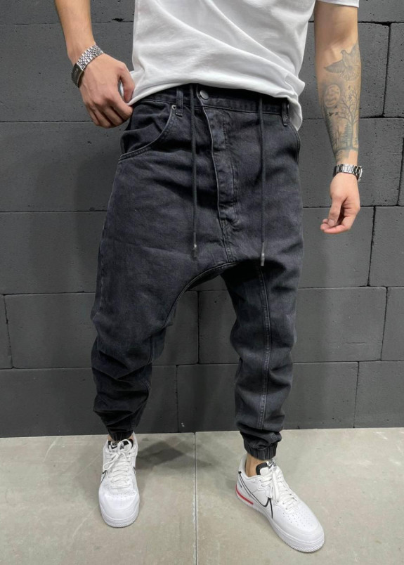 Джоггеры с мотней на завязках MFStore Изображение Джоггеры с мотней на завязках MFStore