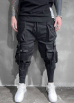 Джоггери чоловічі з накладними кишенями та лампасами Mfstore Изображение Джоггери чоловічі з накладними кишенями та лампасами Mfstore