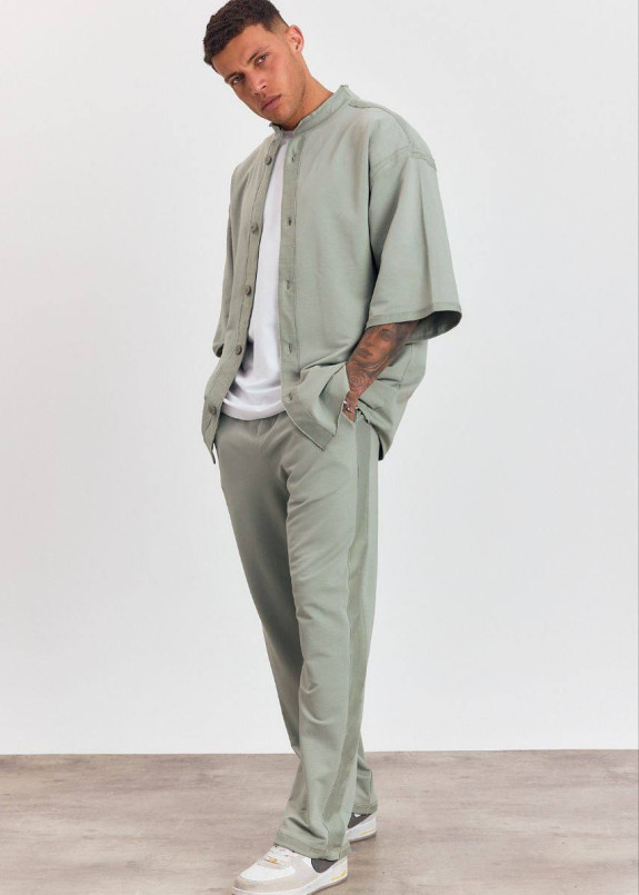 Костюм вільного крою кімоно ментол MFStore Изображение Костюм вільного крою кімоно ментол MFStore