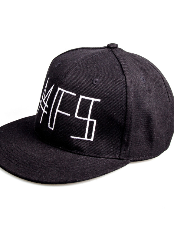 Кепка черная с белым лого MFS Изображение Кепка черная с белым лого MFS