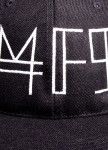 Изображение Кепка черная с белым лого MFS