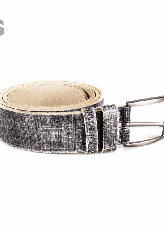 Ремень классический серый Gonzo Изображение Ремень классический серый Gonzo