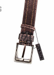 Ремень кожаный коричневый Gonzo Изображение Ремень кожаный коричневый Gonzo
