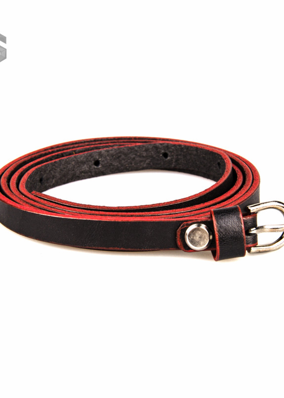 Ремень красно-черный с пряжкой Gonzo Изображение Ремень красно-черный с пряжкой Gonzo