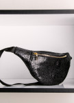 Сумка на пояс глянцевая черная Скат Mari Mir Изображение Сумка на пояс глянцевая черная Скат Mari Mir