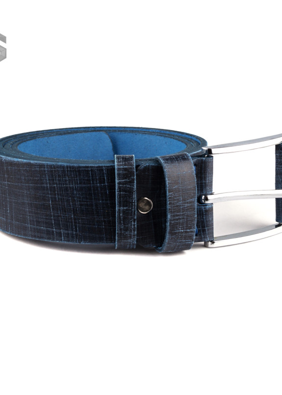 Ремень классический темно-синий Gonzo Изображение Ремень классический темно-синий Gonzo