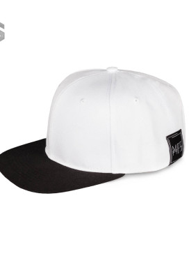 Кепка коттон белая с черным MFS Изображение Кепка коттон белая с черным MFS