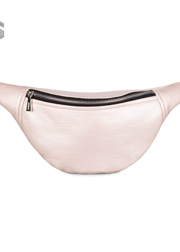 Сумка на пояс металлик фактурная пудровая Mari Mir Изображение Сумка на пояс металлик фактурная пудровая Mari Mir