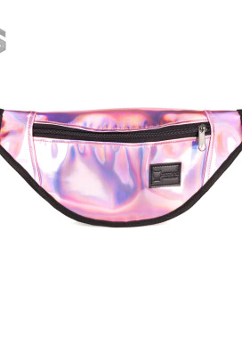 Бананка с тесьмой розовая Holographic Radio Cat Изображение Бананка с тесьмой розовая Holographic Radio Cat