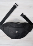 Сумка на пояс с накладным карманом черная Kogut Изображение Сумка на пояс с накладным карманом черная Kogut