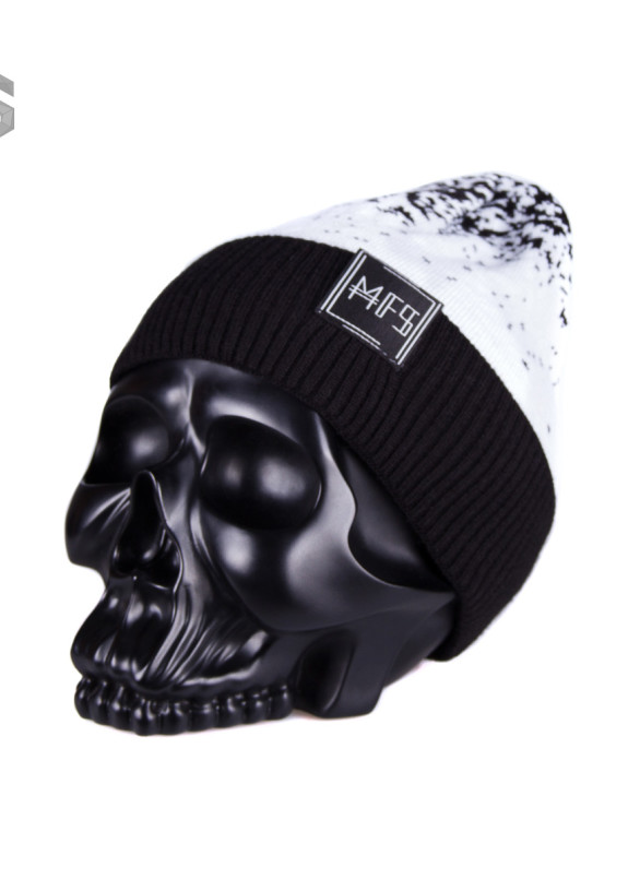 Шапка белая с черным Digital MFS Изображение Шапка белая с черным Digital MFS