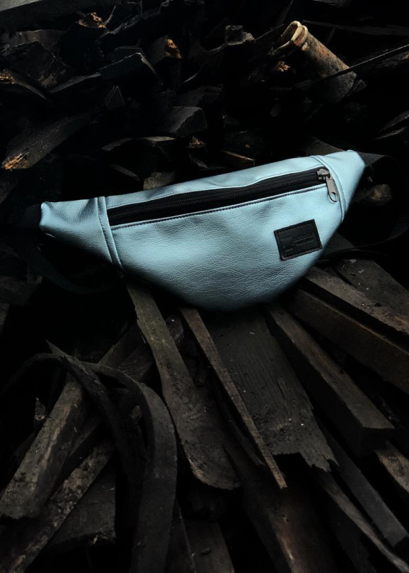 Бананка матовая голубая Metallic Radio Cat Изображение Бананка матовая голубая Metallic Radio Cat