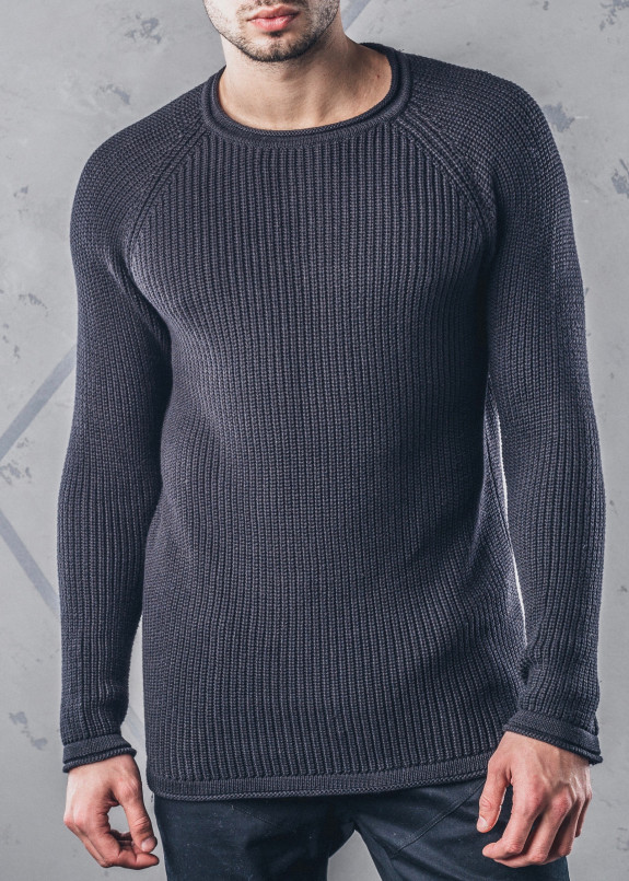 Свитер без горла черный MFStore Изображение Свитер без горла черный MFStore