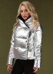 Изображение Куртка женская серебряного цвета GOLD HUMAN Marani