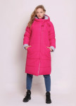 Пуховик женский двусторонний розовый Roussin Изображение Пуховик женский двусторонний розовый Roussin