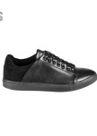 Изображение Кеды мужские кожаные черные Shoes