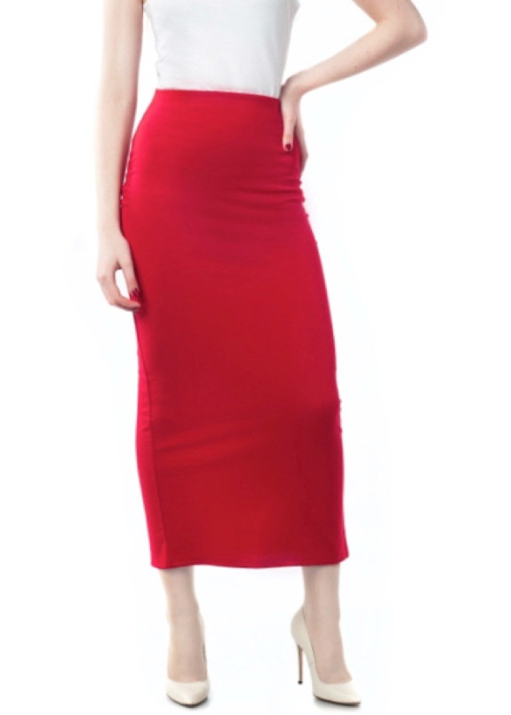 Юбка-карандаш красная Grishko Design Изображение Юбка-карандаш красная Grishko Design