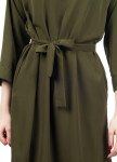Платье с поясом хаки Grishko Design Изображение Платье с поясом хаки Grishko Design