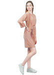 Изображение Платье с поясом бежевое Grishko Design
