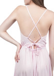 Сарафан макси на шнуровке розовый Grishko Design Изображение Сарафан макси на шнуровке розовый Grishko Design
