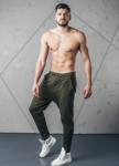 Спортивные штаны со строчками хаки MFStore Изображение Спортивные штаны со строчками хаки MFStore