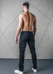 Изображение Джинсы мужские с молниями на карманах черные MFStore