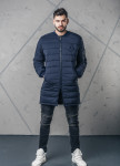 Изображение Пальто мужское утепленное синее MFStore