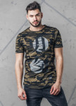 Футболка мужская с иероглифом камуфляж MFStore Изображение Футболка мужская с иероглифом камуфляж MFStore