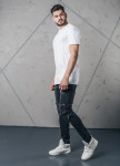 Футболка с декоративными швами белая MFStore Изображение Футболка с декоративными швами белая MFStore