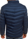 Изображение Куртка мужская стеганая темно-синяя MFStore 