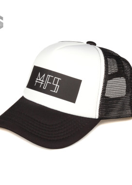 Кепка тракер черно-белая MFS BRAND Изображение Кепка тракер черно-белая MFS BRAND