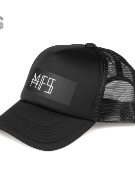 Кепка с принтом черная с белым MFS BRAND Изображение Кепка с принтом черная с белым MFS BRAND