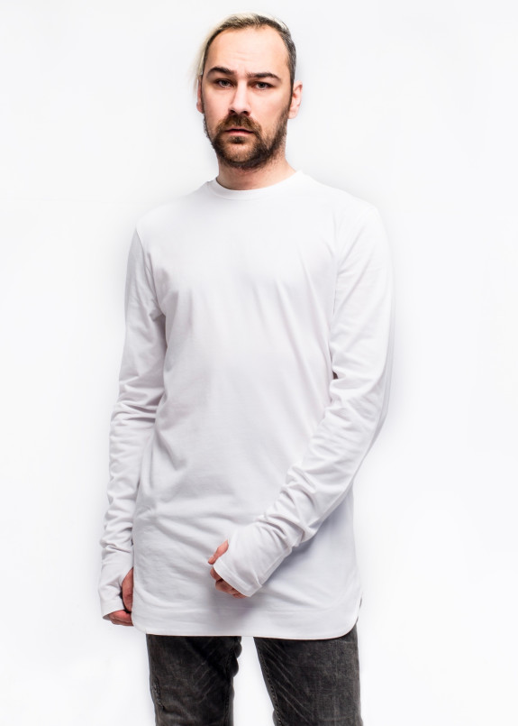 Лонгслив мужской белый ThePARA Изображение Лонгслив мужской белый ThePARA