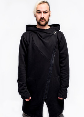 Мантія на блискавці чорна ThePARA Изображение Мантія на блискавці чорна ThePARA