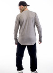 Лонгслив мужской удлиненный серый ThePARA Изображение Лонгслив мужской удлиненный серый ThePARA