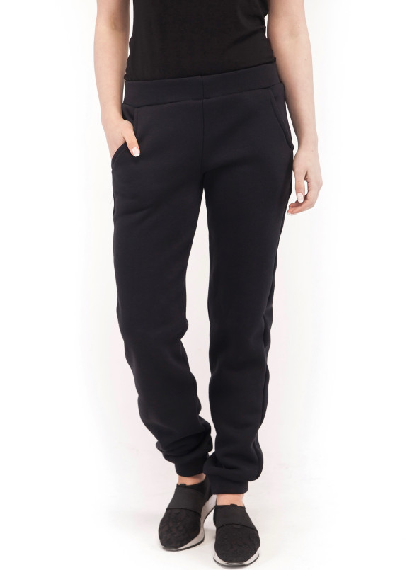 Спортивные штаны женские черные Wolff Изображение Спортивные штаны женские черные Wolff