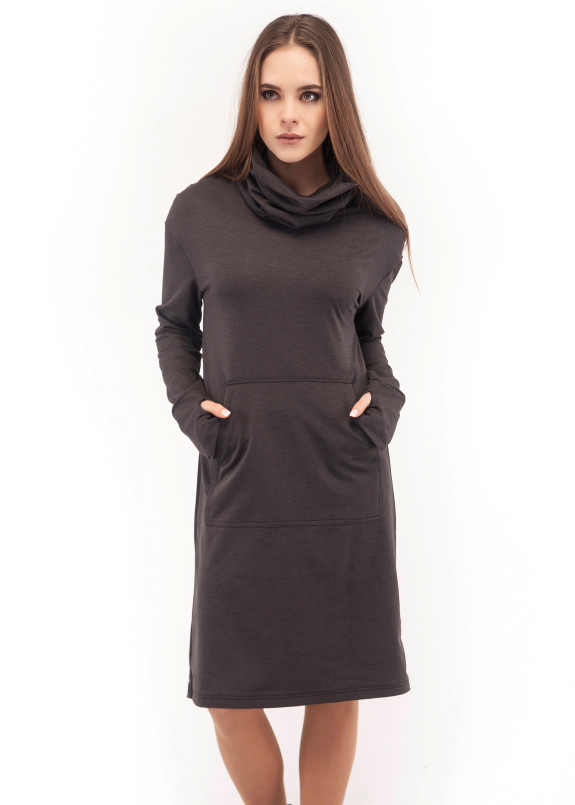 Платье темно-серое Wolff Изображение Платье темно-серое Wolff