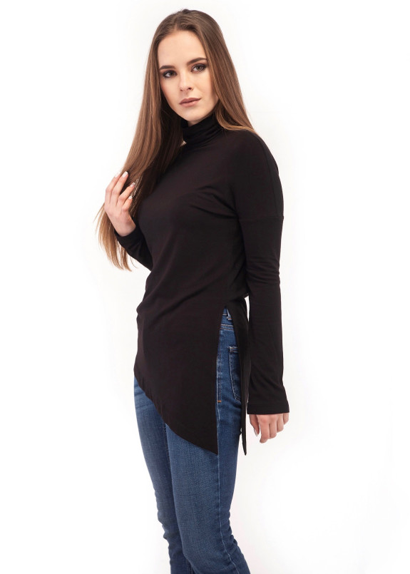 Гольф женский черный Wolff Изображение Гольф женский черный Wolff