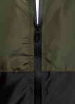 Изображение Ветровка мужская черная с зеленым MFStore 