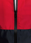 Изображение Ветровка мужская черная с красным MFStore