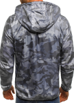Ветровка мужская камуфляж серая MFStore Изображение Ветровка мужская камуфляж серая MFStore