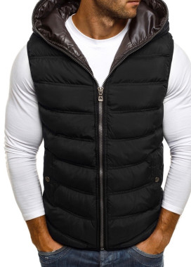 Жилет мужской черный MFStore Изображение Жилет мужской черный MFStore